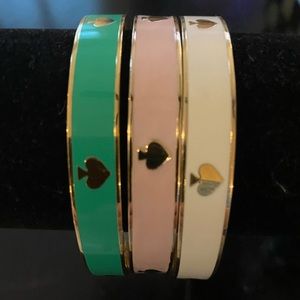 Kate Spade Bangles set of 3